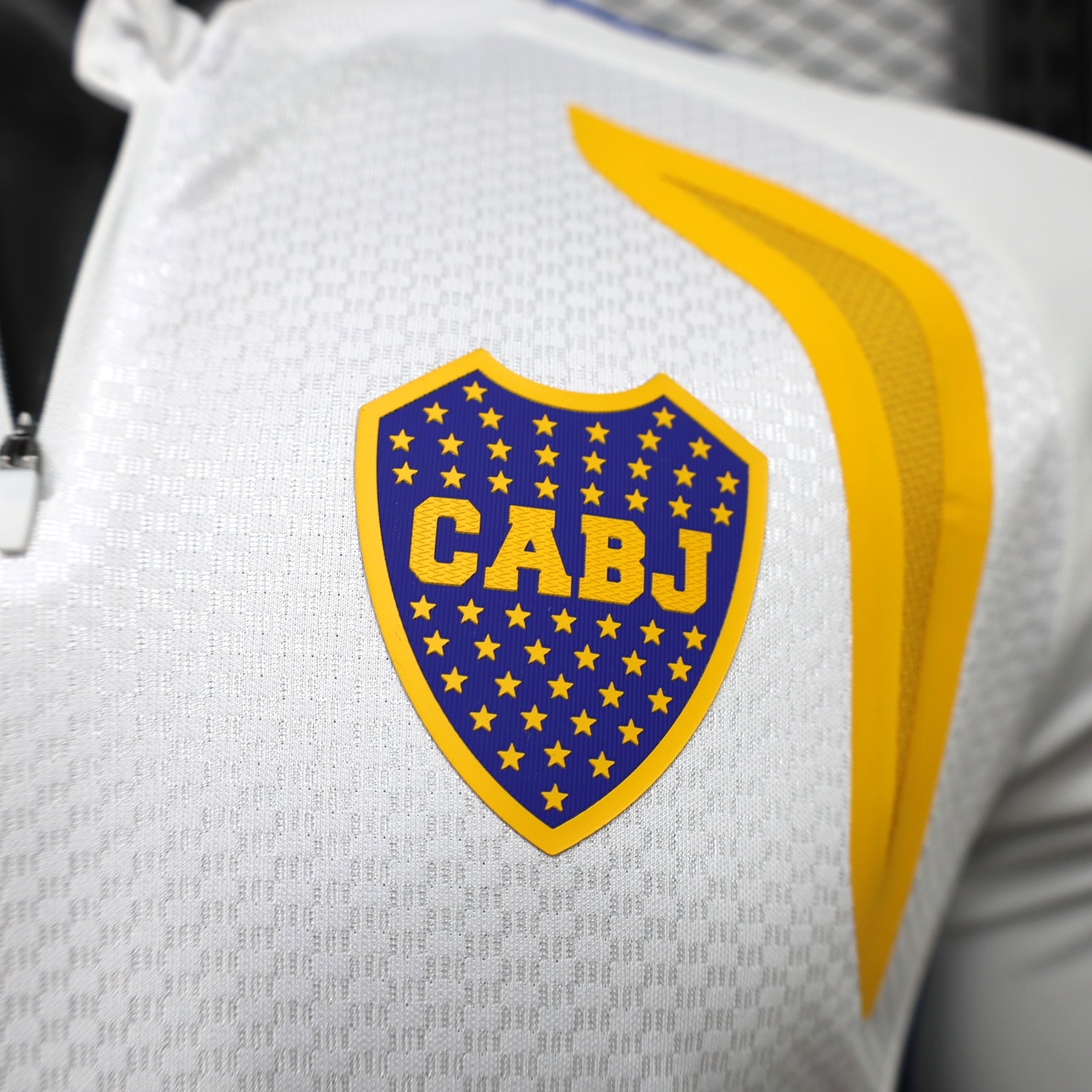 Boca Juniors 26-27 White Blue Long Sleeves Training Jersey - Player Version - UnitedFutballJersey