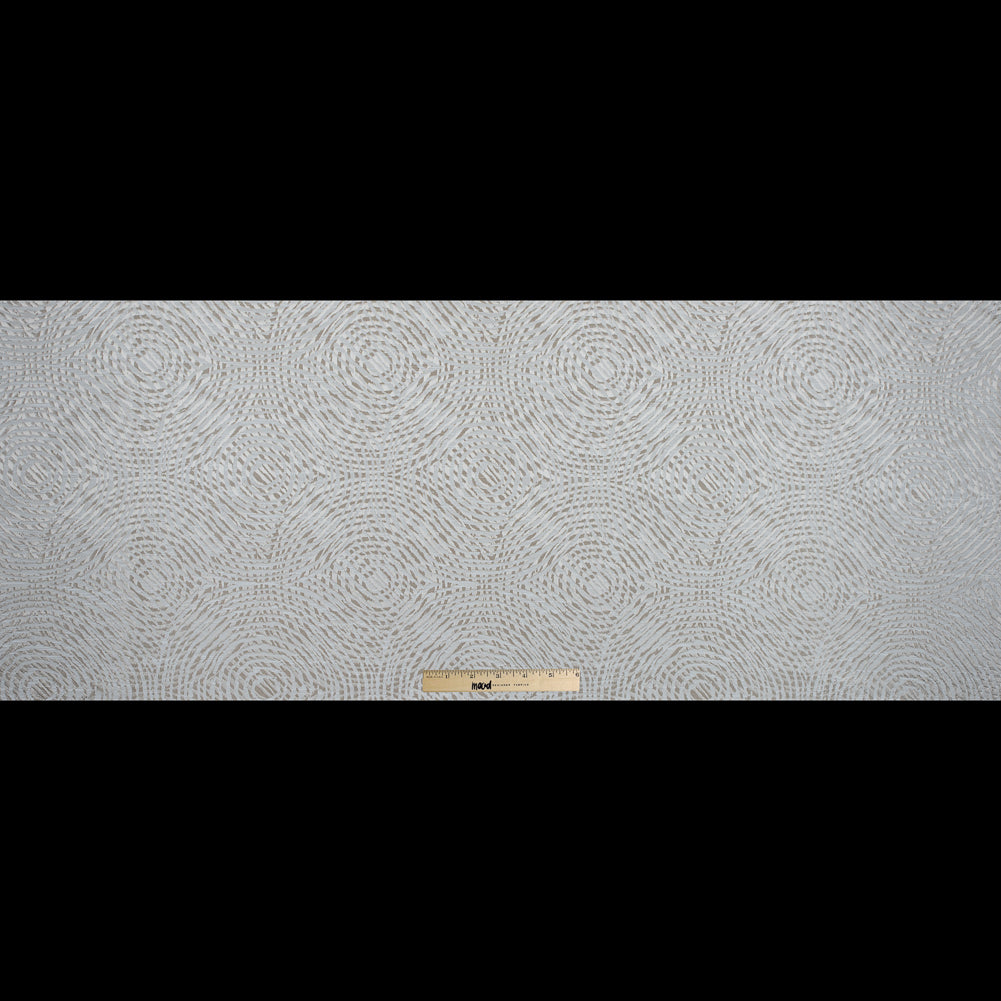 Champagne Geometric Swirls on a Cotton and Polyester Woven - Joann Fabrics