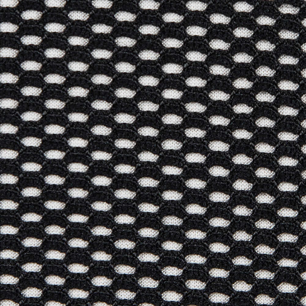 Italian Black Netting Fused to a Birch Jersey - Joann Fabrics