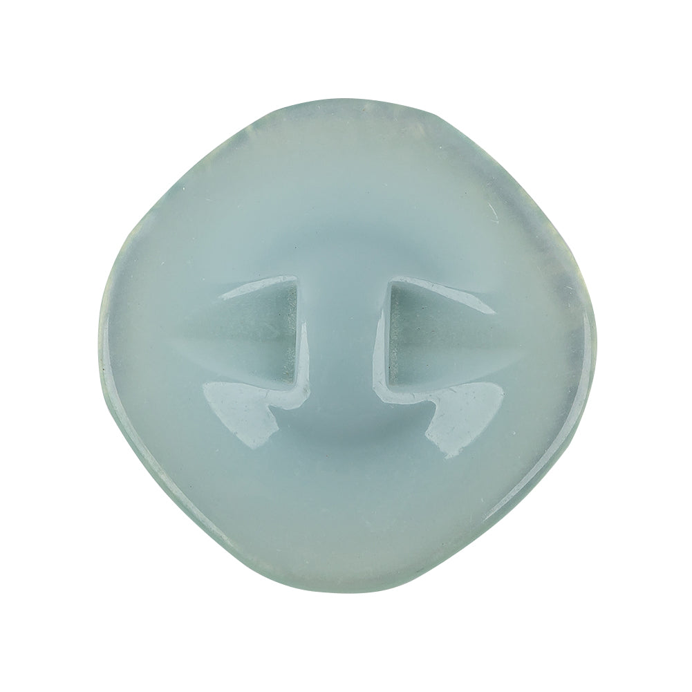 Powder Blue Iridescent Rounded Square Self Back Plastic Button - 44L/28mm - Joann Fabrics