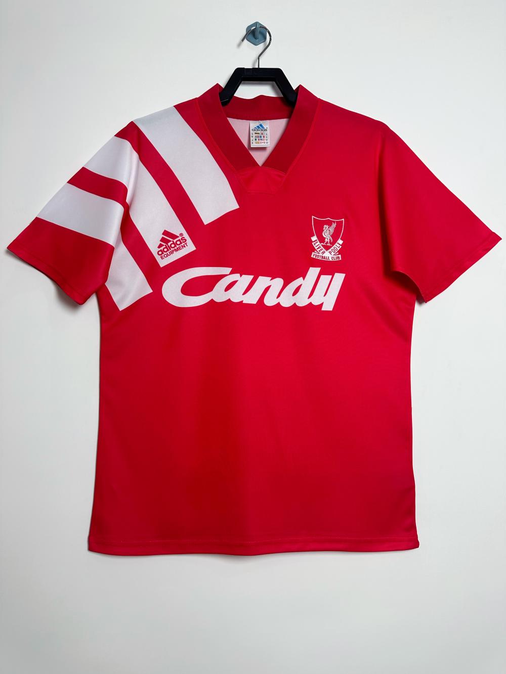1991-1992 Retro Liverpool Home Football Jersey 1:1 Thai Quality