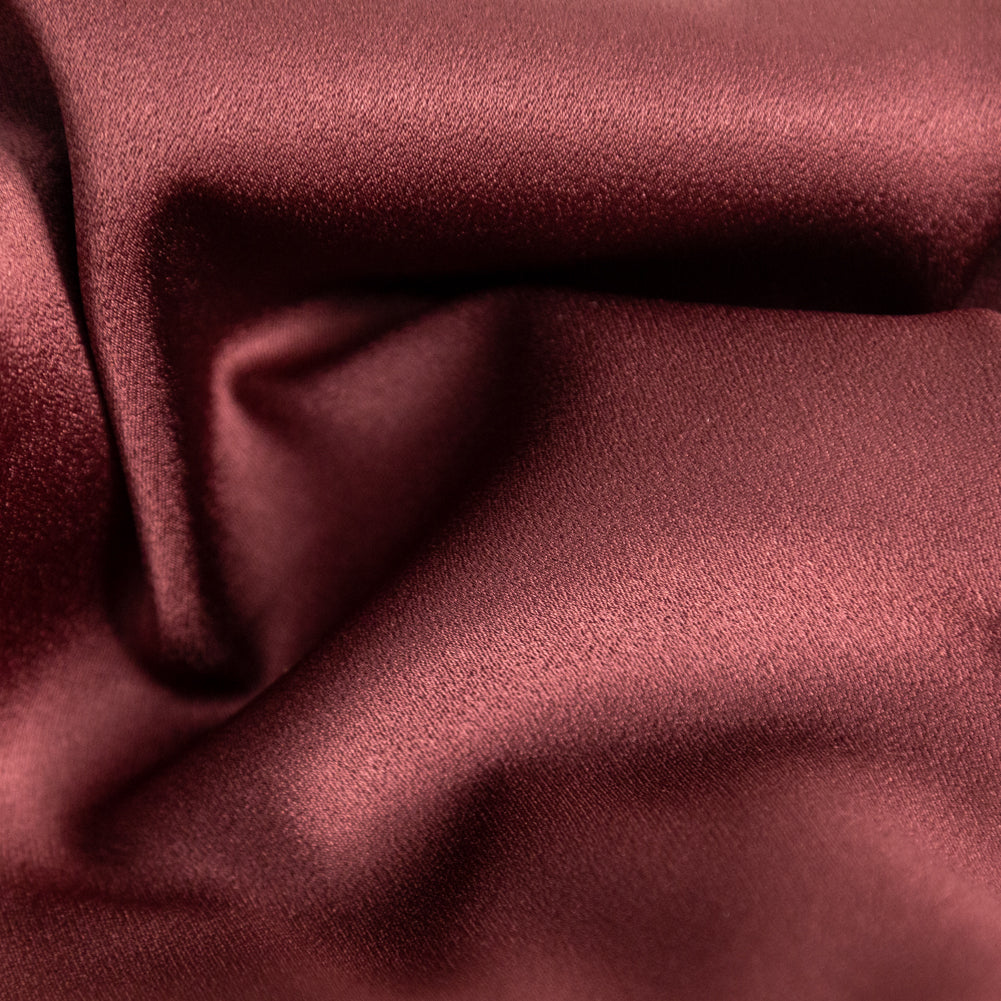 Italian Decadent Brown Stretch Satin-Faced Crepe - Joann Fabrics