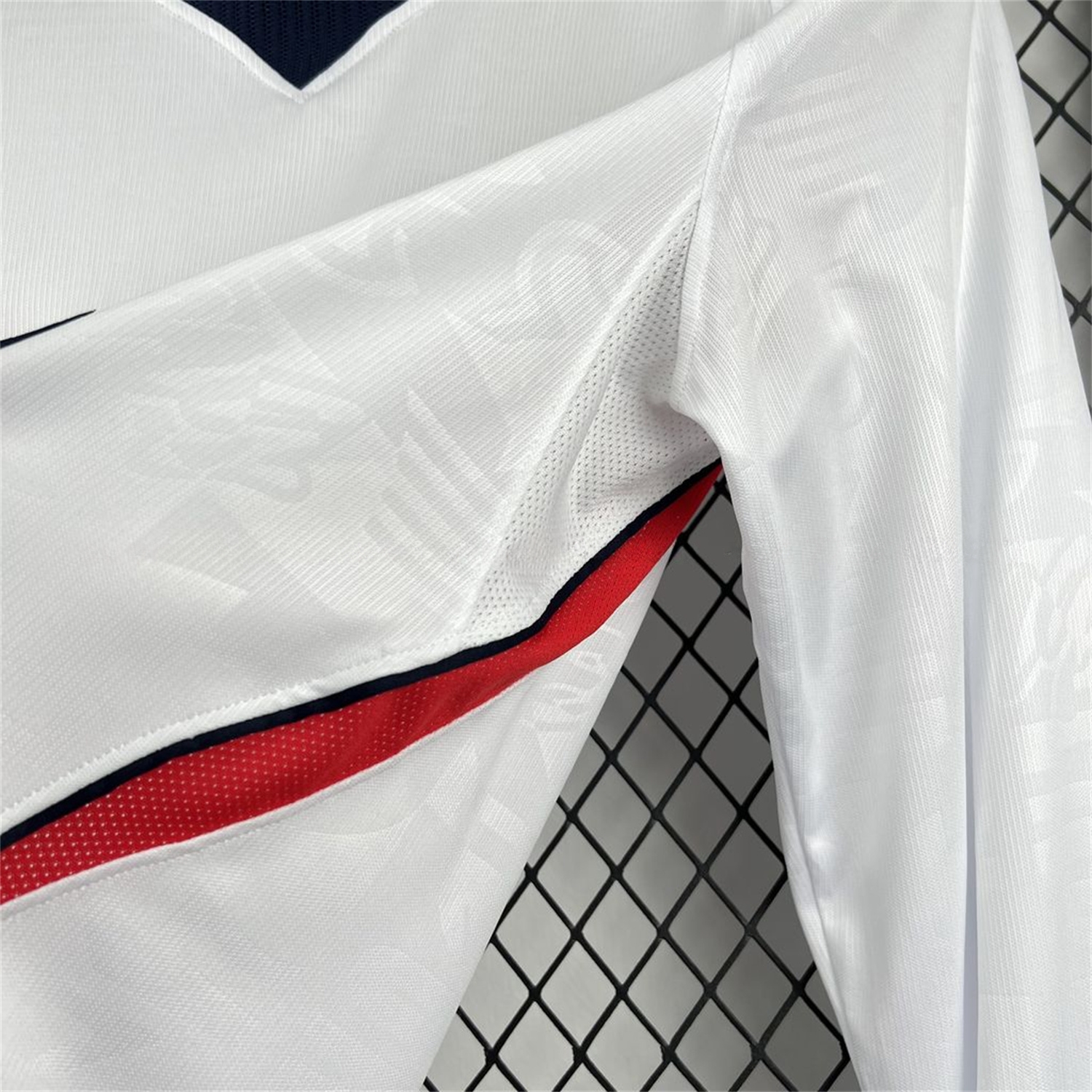 England 2026 Home Long Sleeves Jersey - Fans Version - UnitedFutballJersey