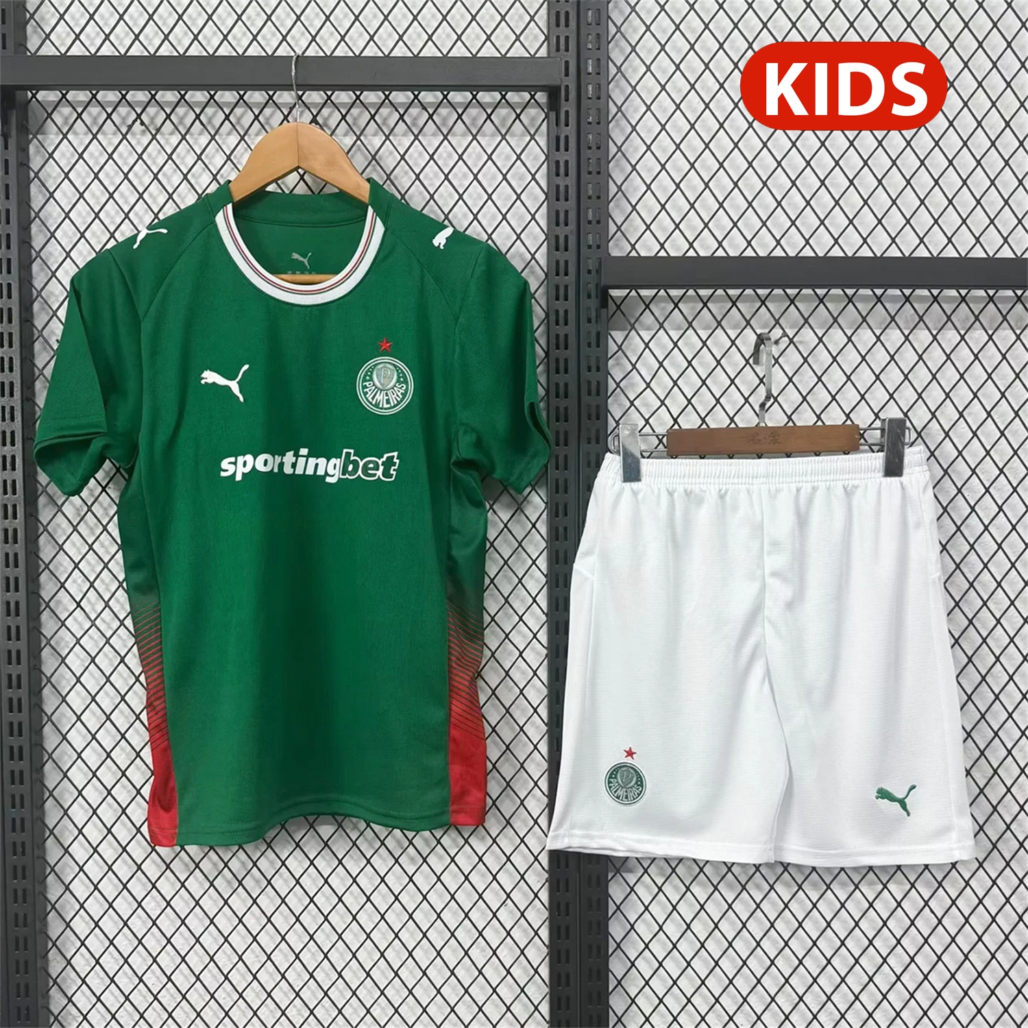 Palmeiras 26-27 Home Kids Kit - UnitedFutballJersey