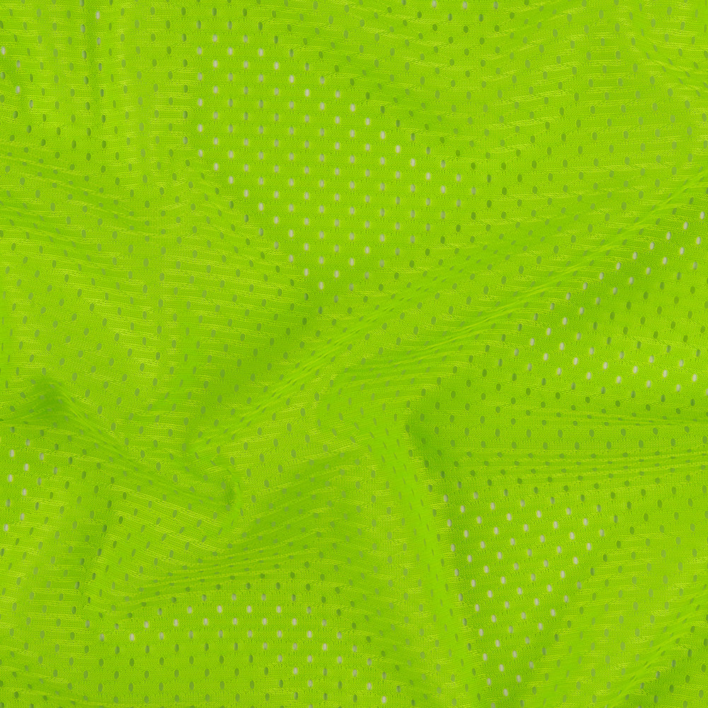 Polyester Athletic Mesh - Green Gecko - Heracles Collection - Joann Fabrics