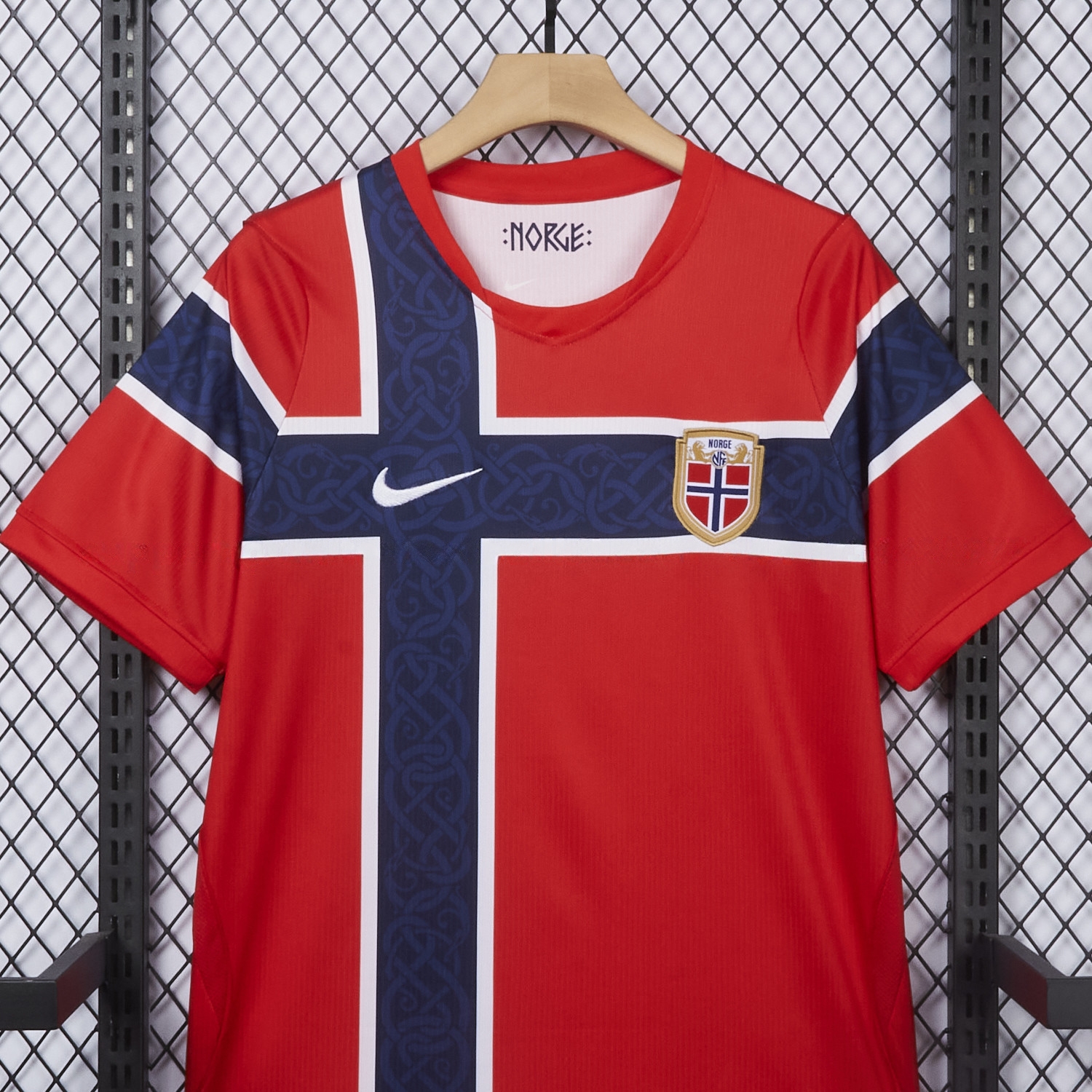 Norway 2026 Home Jersey - Fans Version - UnitedFutballJersey