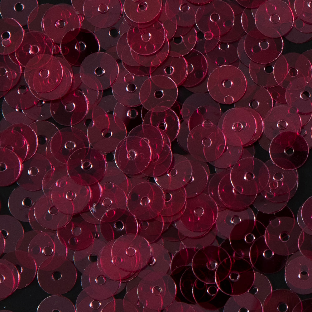 Bag of Ruby Transparent Bright Loose Sequins - 5mm - Joann Fabrics