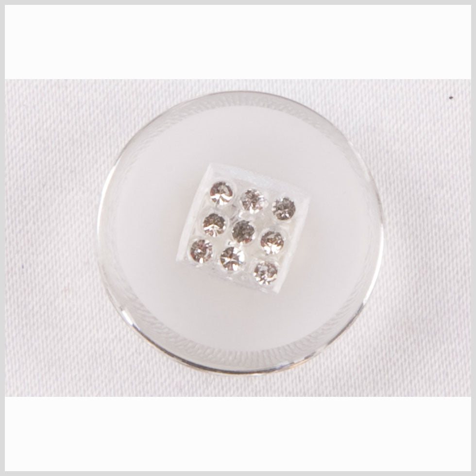 Crystal Glass Button - 24L/15mm - Joann Fabrics