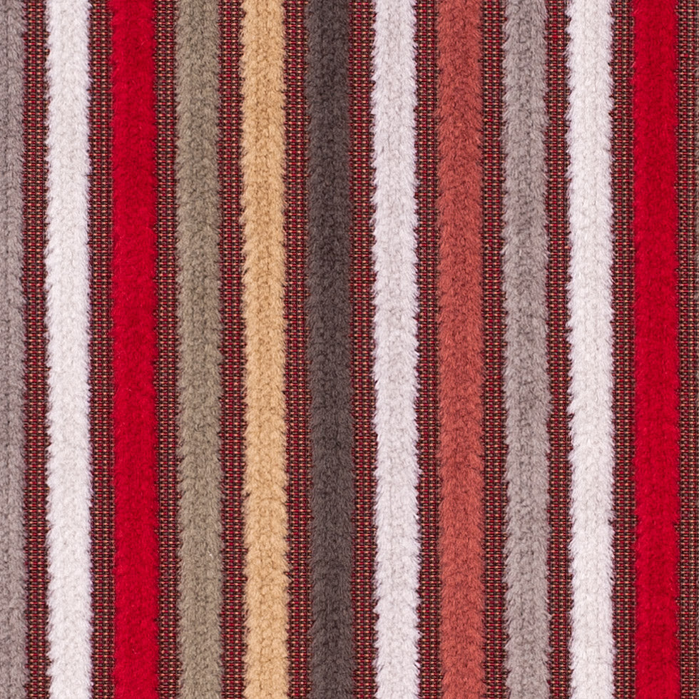 Multicolor Red Striped Velvet - Joann Fabrics