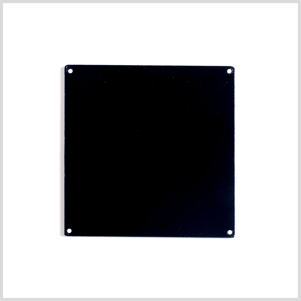 Black Laminate 4-Hole Square Plastic Button - 110L/70mm - Joann Fabrics