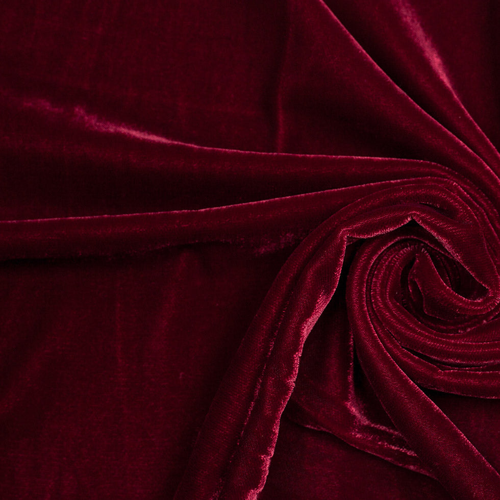 Polyester Micro Velvet - Garnet - Joann Fabrics