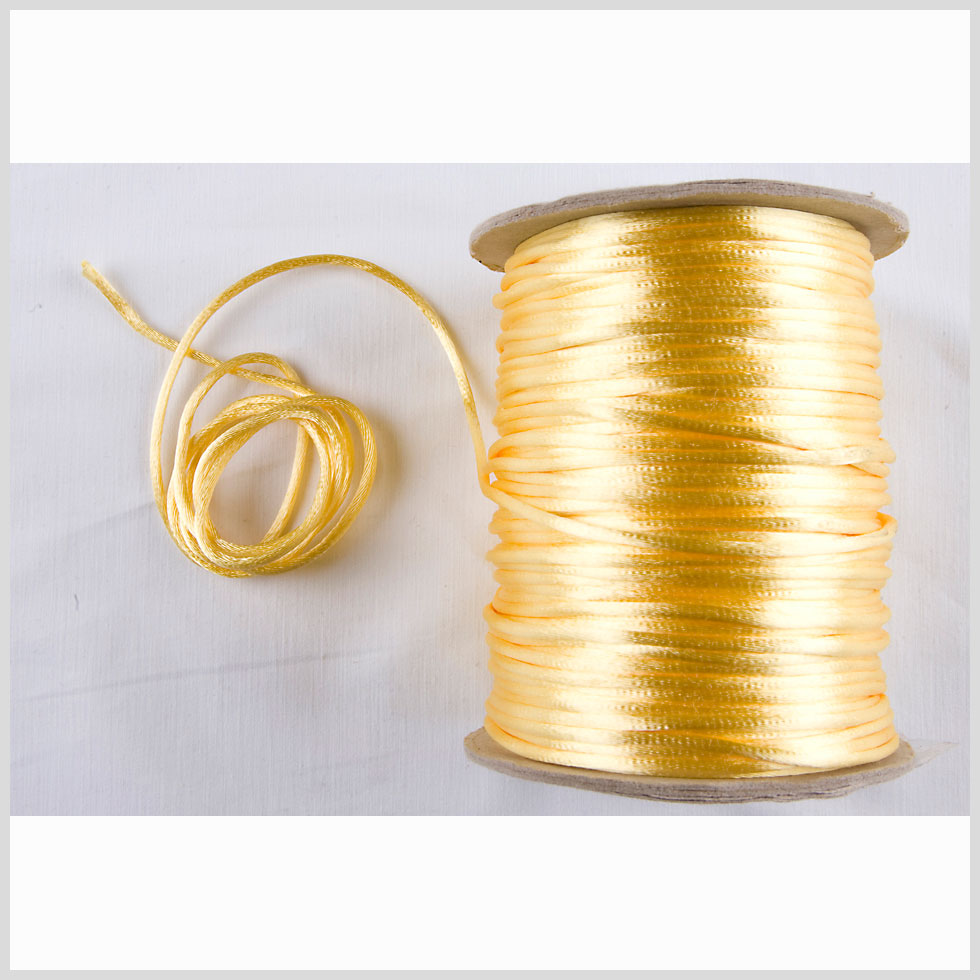 1mm Light Yellow Rattail Cord - Joann Fabrics