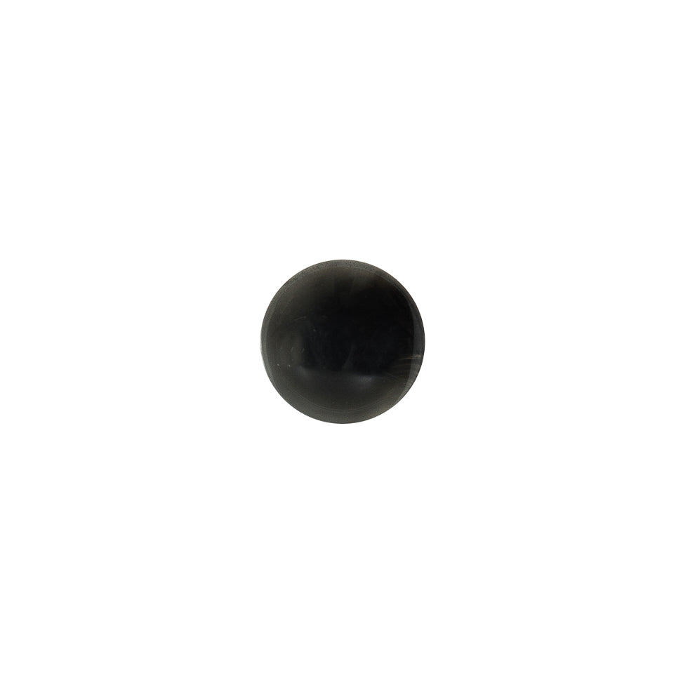 Italian Dark Gray Glossy Shank Back Button - 14L/9mm - Joann Fabrics