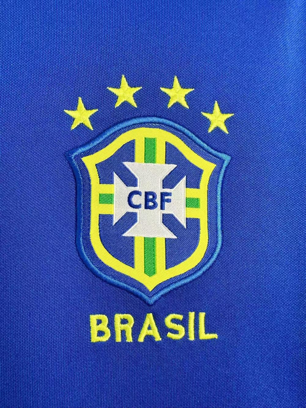1997 Retro Brazil Soccer Jersey Away 1:1 Thai Quality