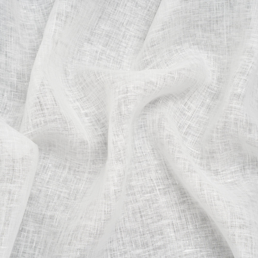 Crisp Linen Woven Made in Italy - White - Joann Fabrics