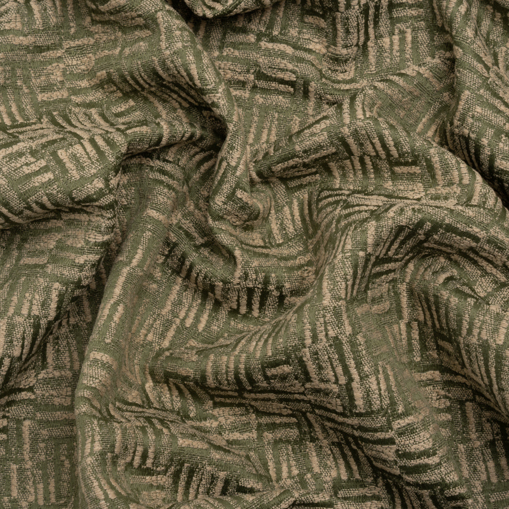 Recycled Polyester and Cotton Drapery Jacquard - Ivy Little Lines - British Imported - Joann Fabrics