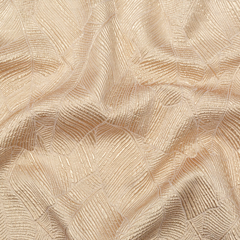 Luminous Gold Double-Layer Organza Brocade - Joann Fabrics