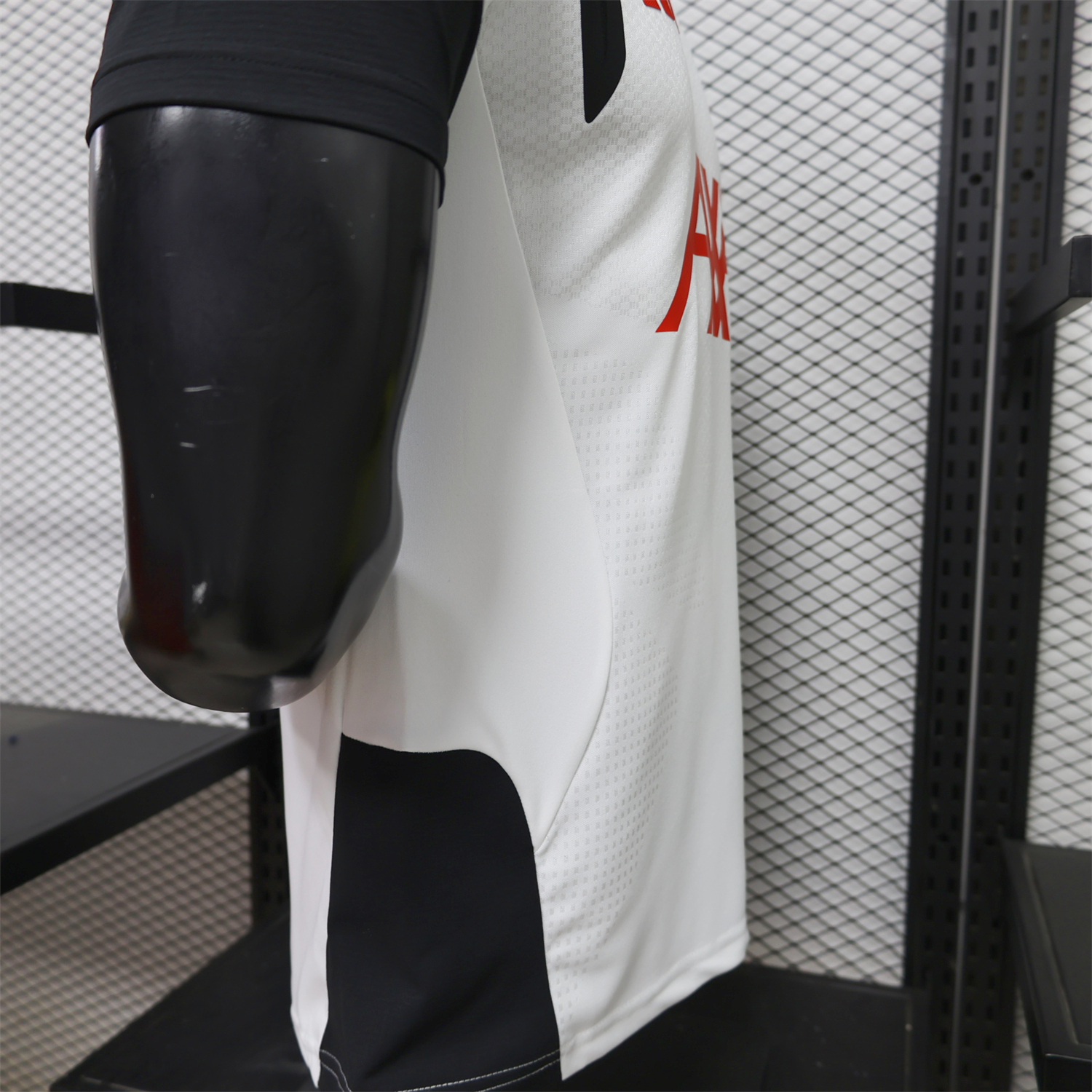 Liver.pool 26-27 Black Sleeves White Training Jersey - Player Version - UnitedFutballJersey