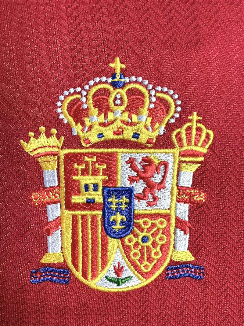 1998 Retro Spain Home Soccer Shirt 1:1 Thai Quality