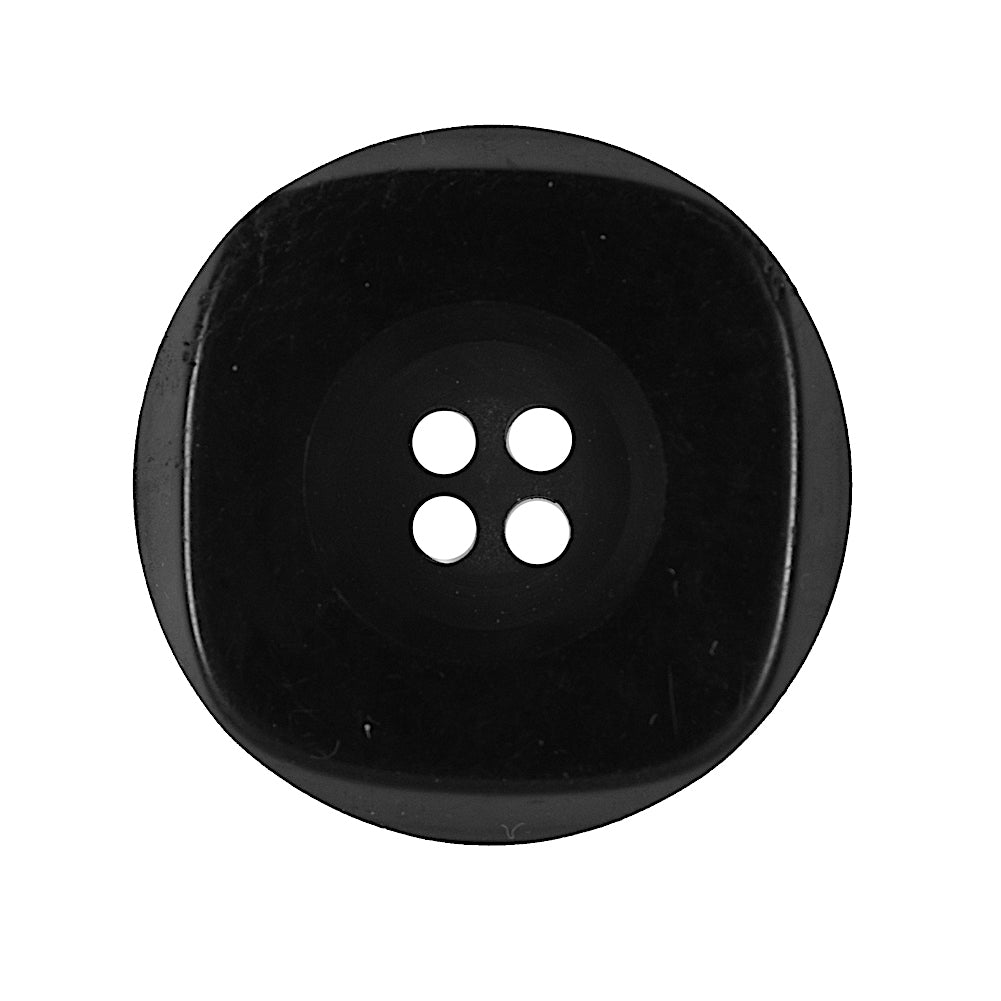 Black 4-Hole Plastic Button - 44L/28mm - Joann Fabrics