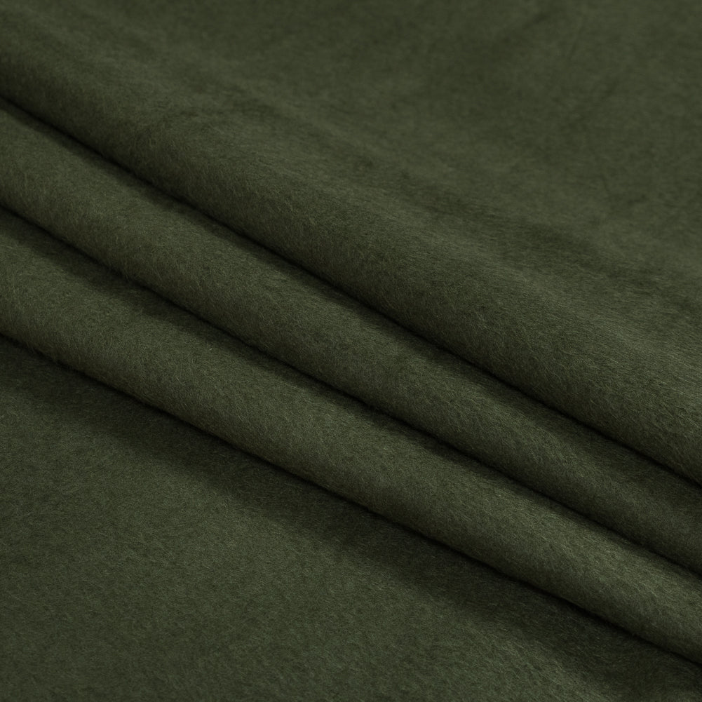 Bamboo and Cotton Stretch Knit Fleece - Moss Green - Jessamyn Collection - Joann Fabrics
