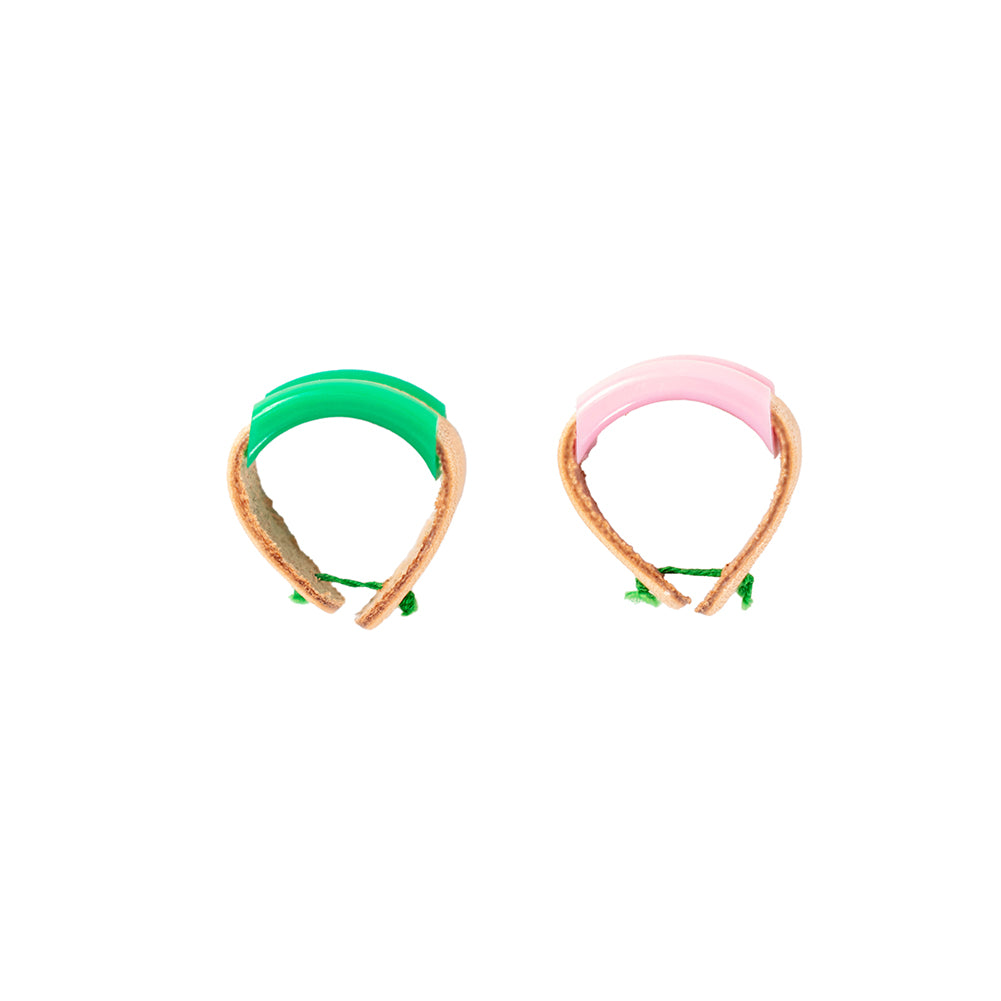 Clover Leather Ring Thimbles - 2 ct - Joann Fabrics