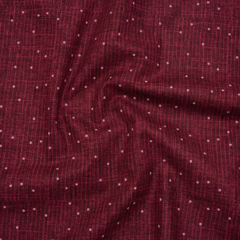 Printed Quilting Cotton by Ghazal Razavi for FIGO Studio - Berry Stripe Dot - Stash Collection - Joann Fabrics