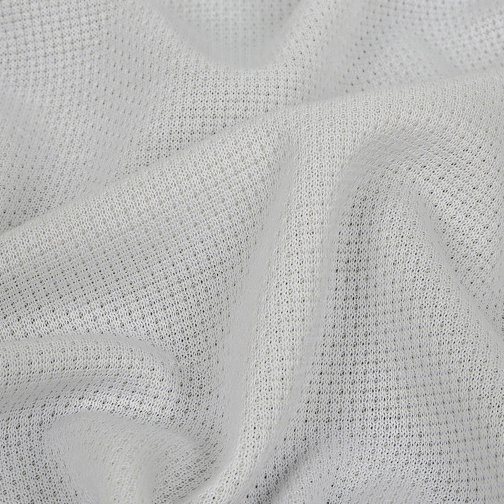 White Polyester Knit Pique - Joann Fabrics