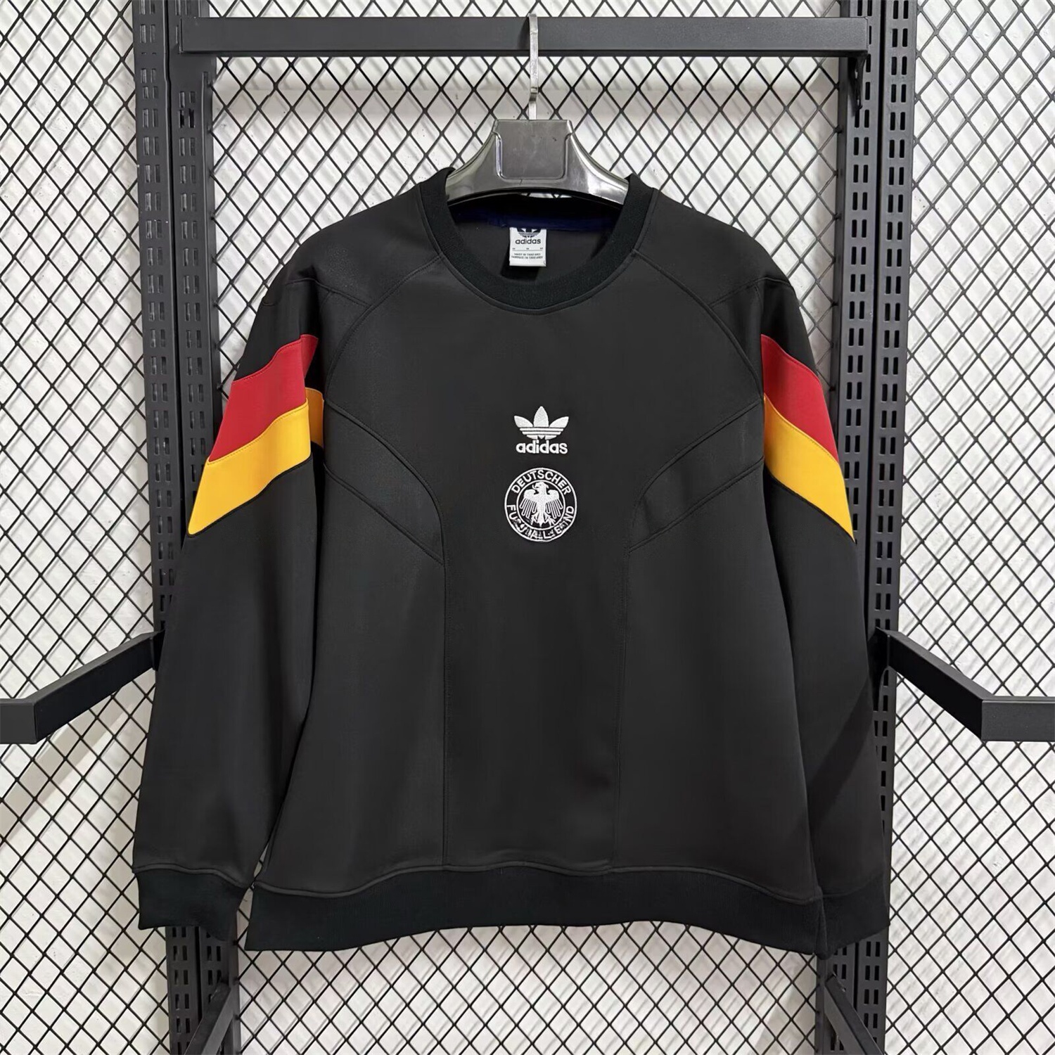 Germany 2026 Retro Style Black Unisex Pullover Hoodie - UnitedFutballJersey