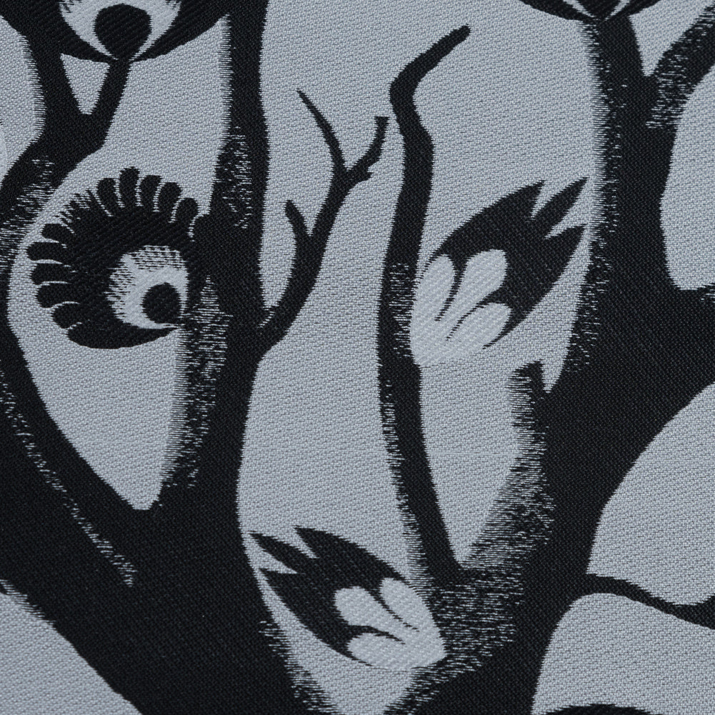 Black and Silver Landscape Jacquard Panel - Joann Fabrics