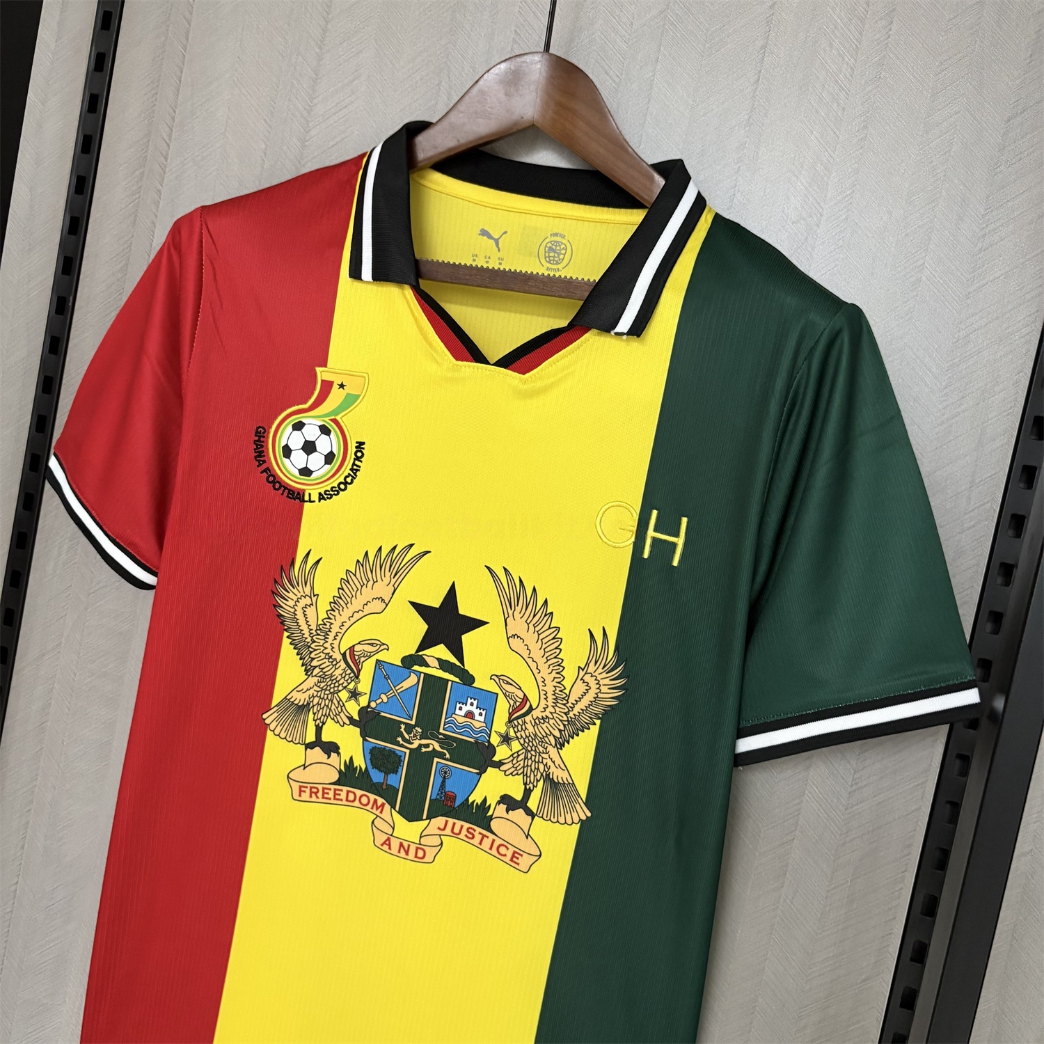 Ghana 2026 Red Yellow Green Jersey - Fans Version - UnitedFutballJersey