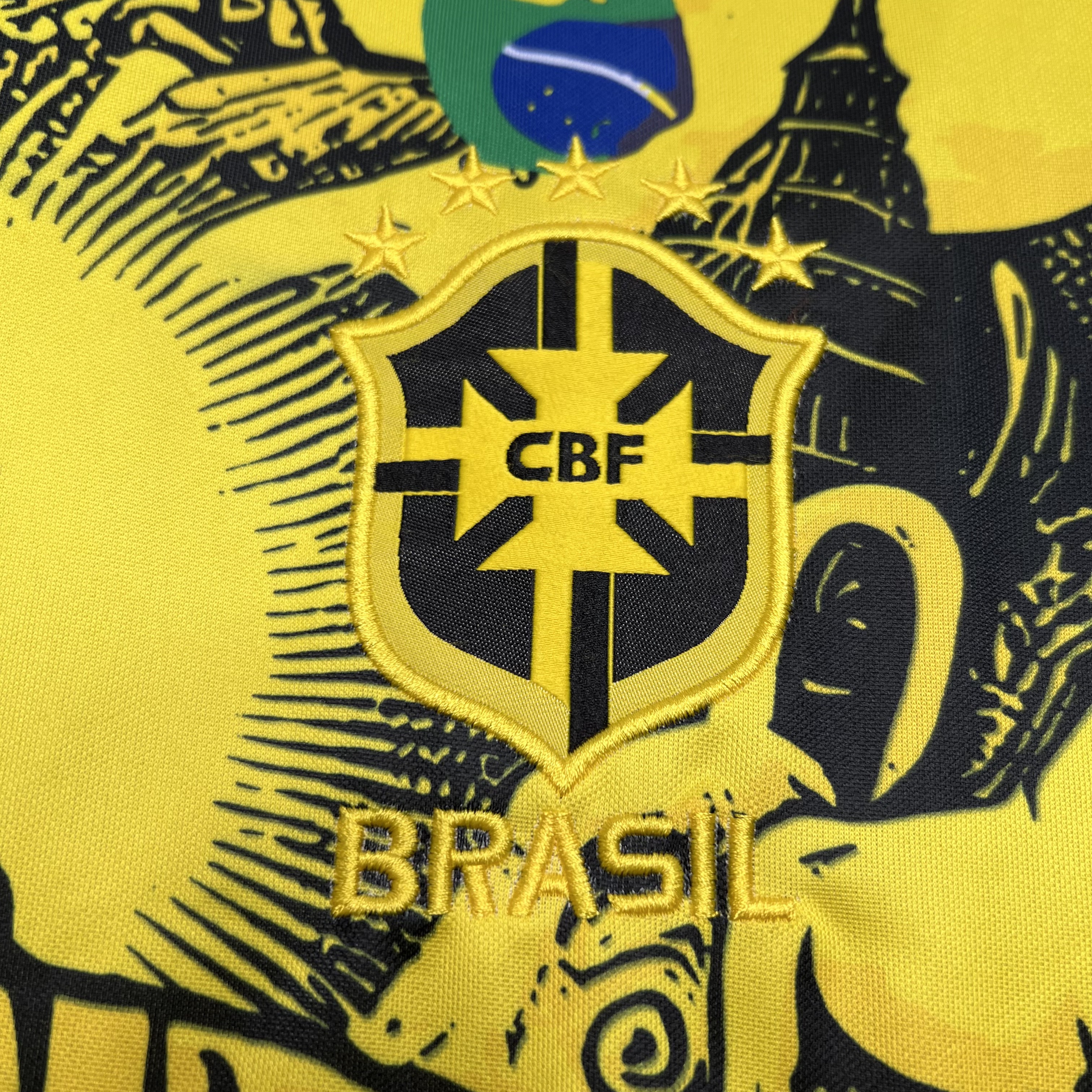 2024-2025 Brazil Special Edition Yellow Jersey