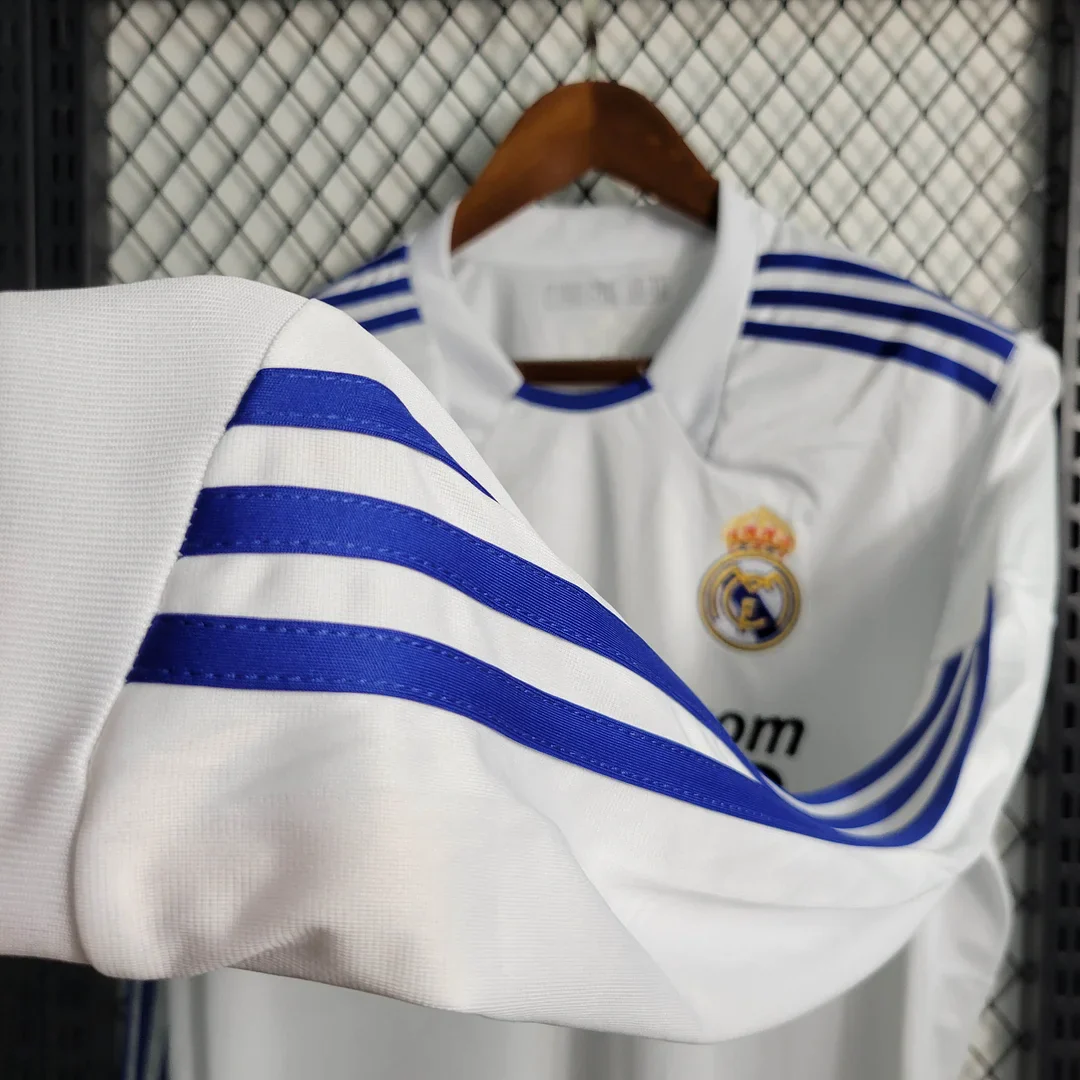 2010/2011 Retro Real Madrid Home Jersey Long Sleeve