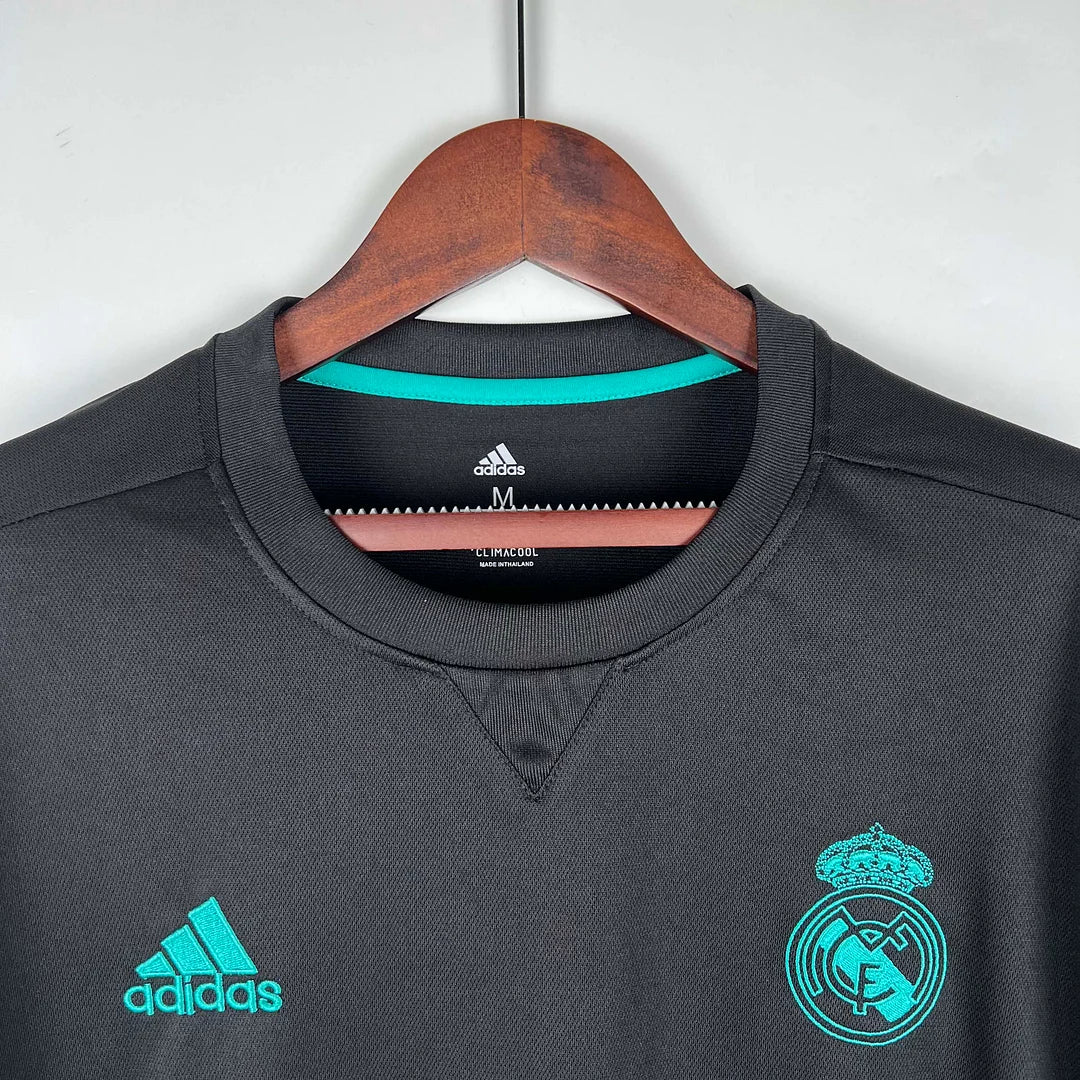 2017/2018 Retro Real Madrid Away Jersey Long Sleeve