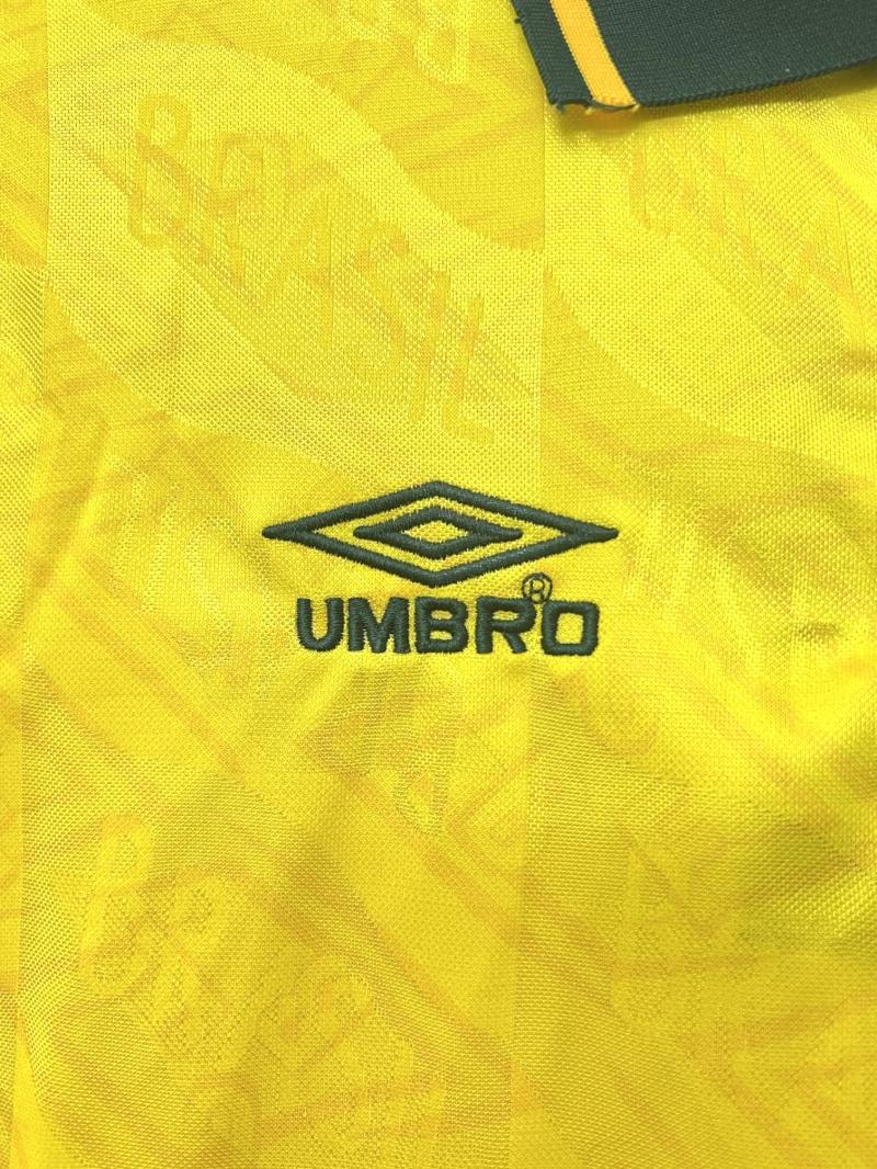 1991-1993 Retro Brazil Home Soccer Jersey 1:1 Thai Quality