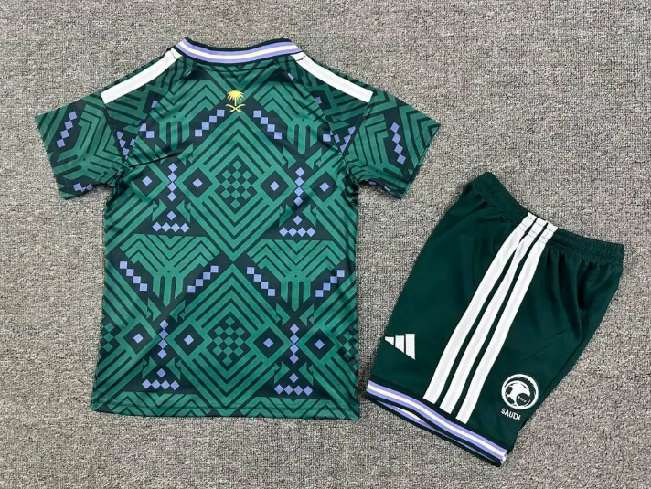 2026 Saudi Arabia Home Football Shirt 1:1 Thai Quality Kids Size