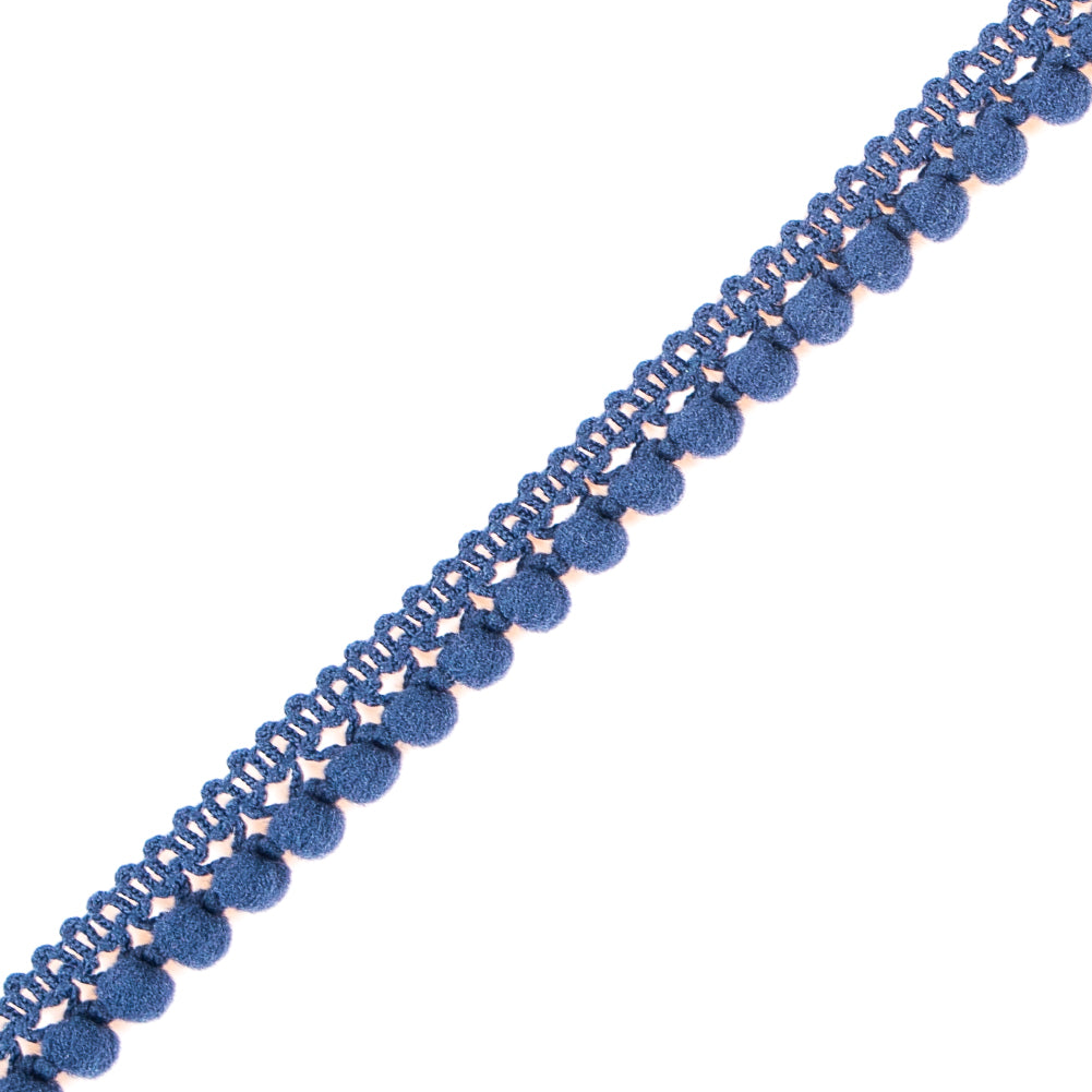 European Navy Single Row Mini Pom Pom Trim - Joann Fabrics