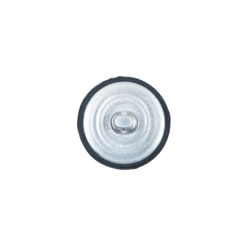 Black Silk Covered Button - 24L/15mm - Joann Fabrics