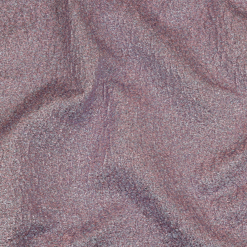 Metallic Light Blue and Pink Crackle Luxury Brocade with Smooth White Backing - Joann Fabrics