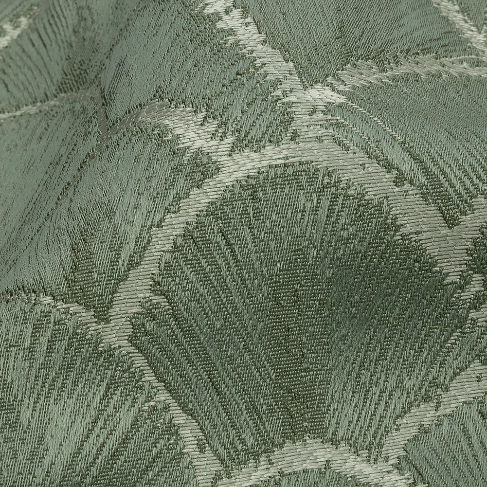 Drapery Jacquard - Jade Fan Scales - British Imported - Joann Fabrics