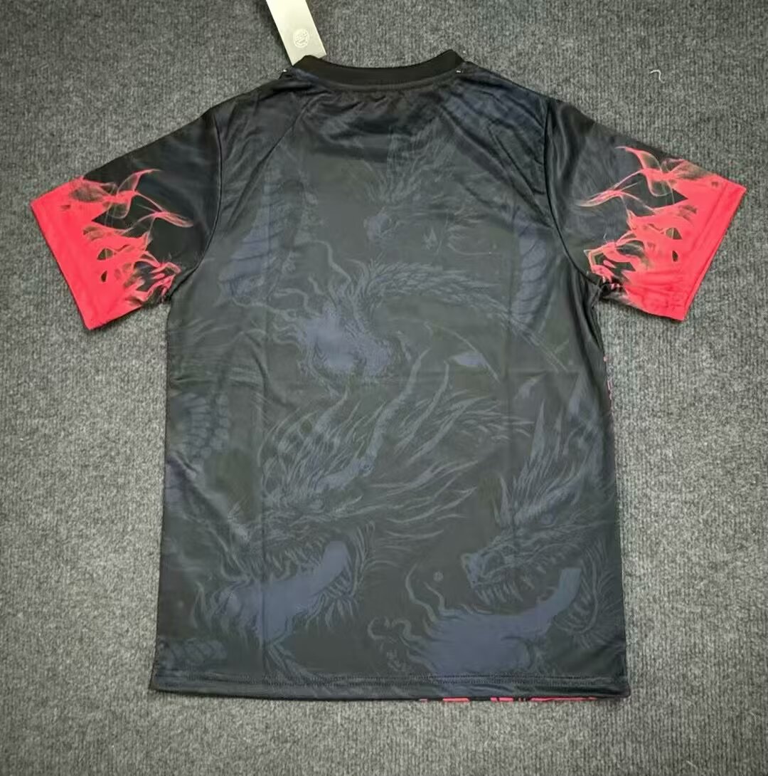2025/2026 Real Madrid Special Edition Red Dragon Football Shirt 1:1 Thai Quality