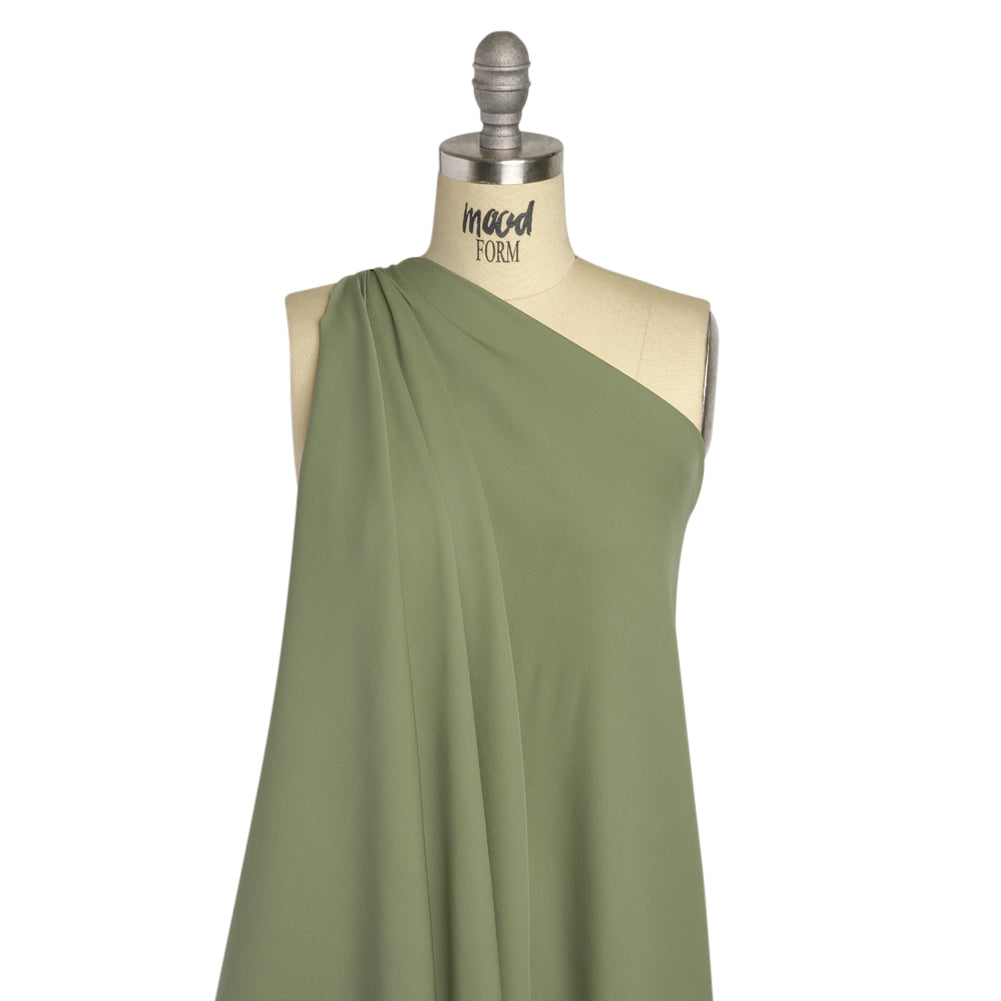 Silk Double Georgette - Oil Green - Premium Collection - Joann Fabrics