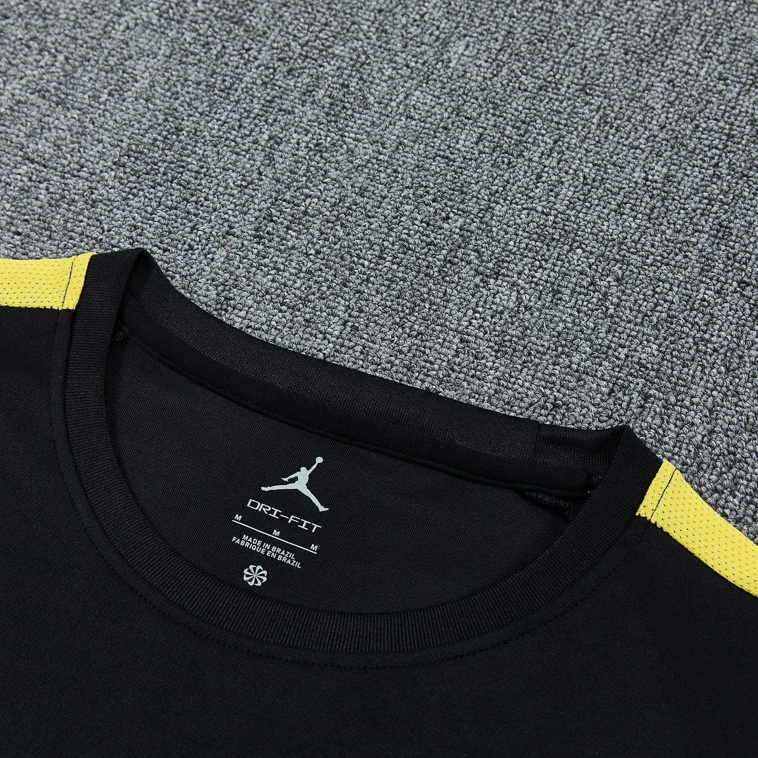Brazil 2026 Short-Sleeve Training Set - Black Top & Black Shorts - UnitedFutballJersey
