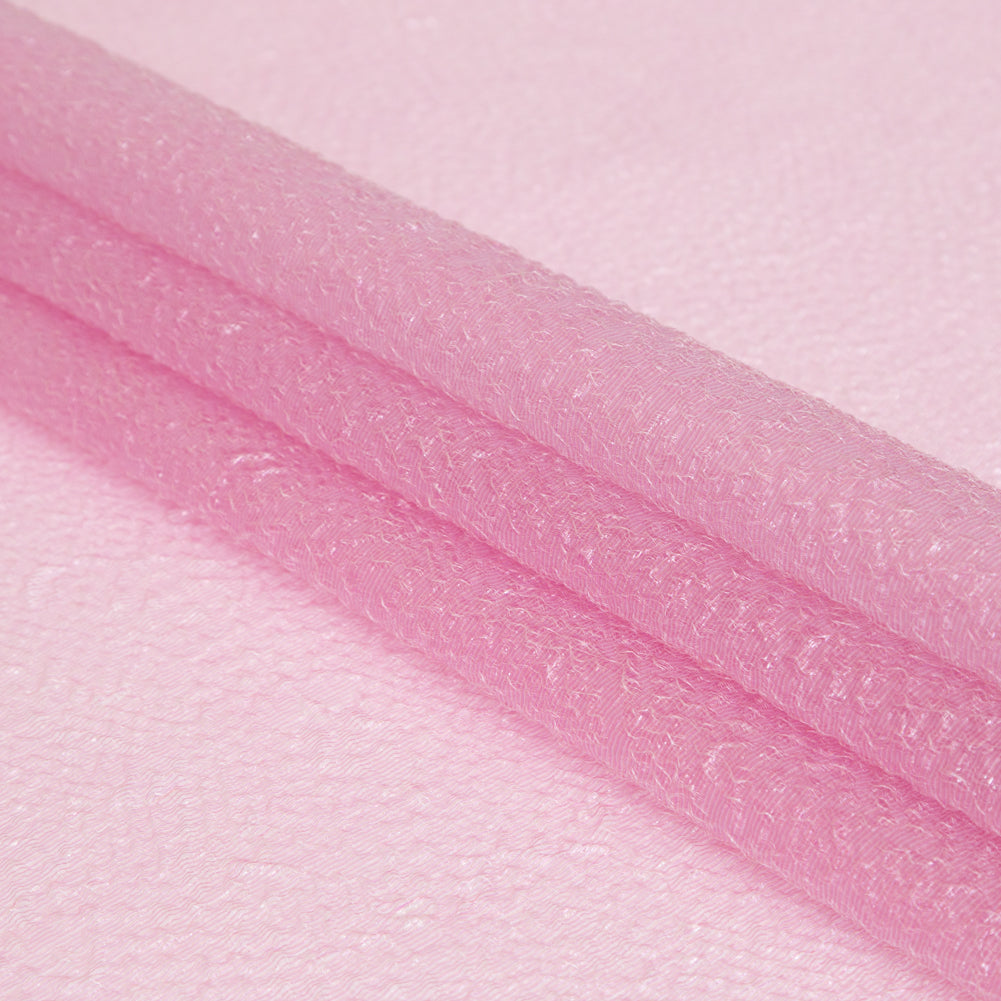 Metallic Pink Striped Bubble Wrap Organza Brocade - Joann Fabrics