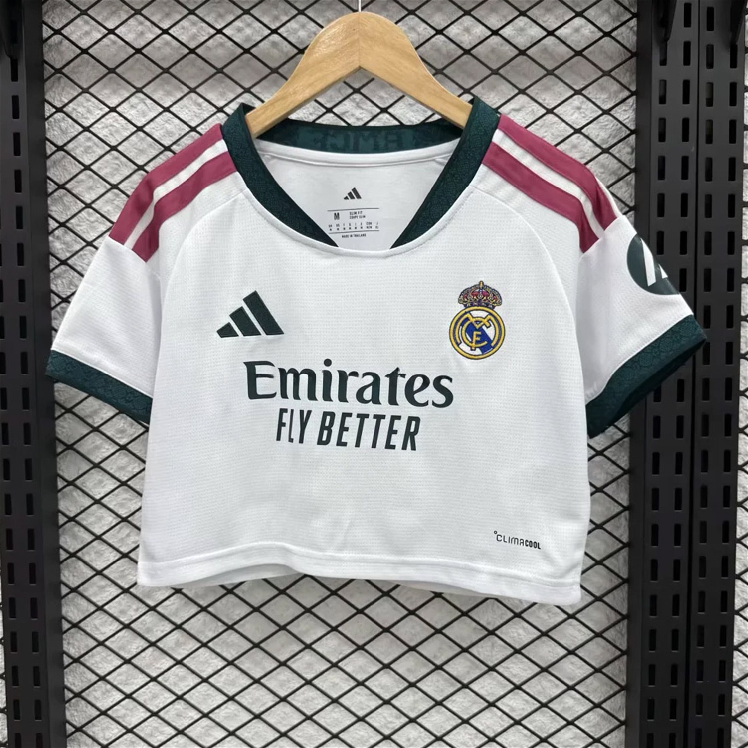 Women's Real Madrid 26-27 Home Cropped - UnitedFutballJersey