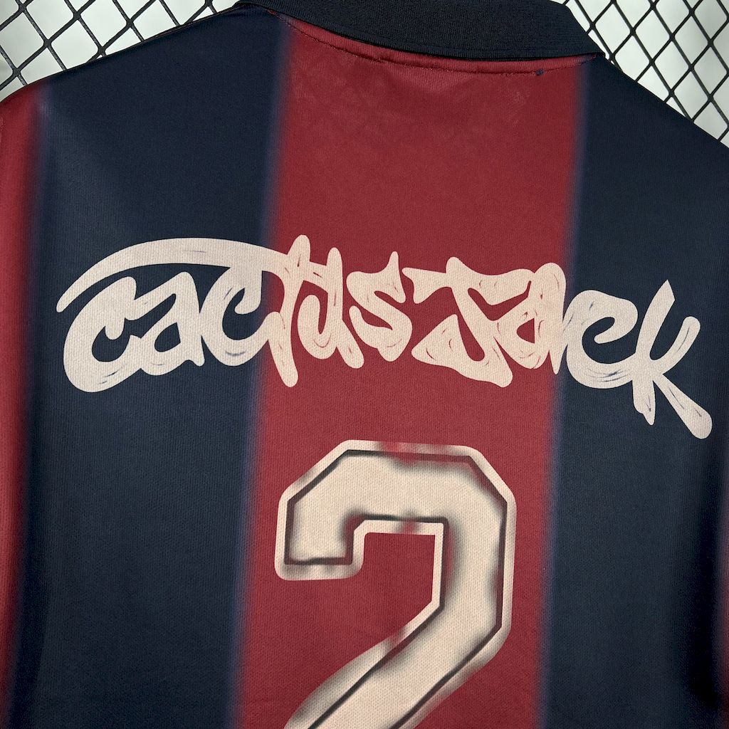2024/2025 Barcelona x Travis Scott Collab Joint Retro Jersey 1:1 Thai Quality