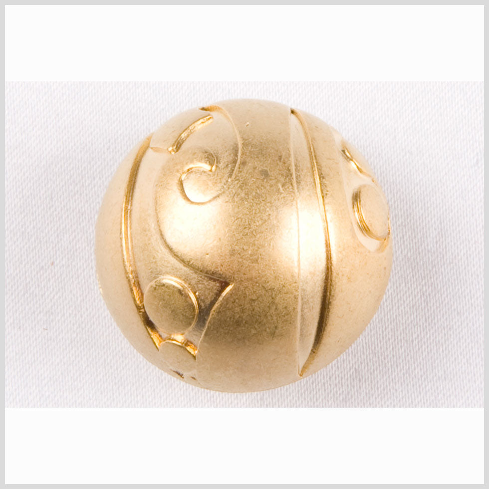 Gold Matte Metal Button - 28L/18mm - Joann Fabrics
