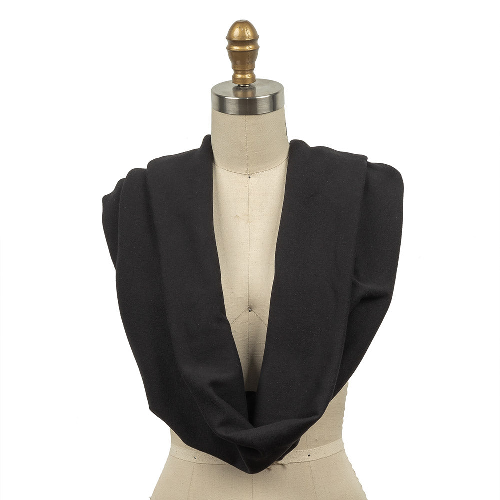 Cotton Tubular 1x1 Rib Knit - Black - Joann Fabrics