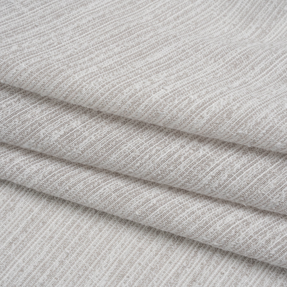 Slubbed Double Wide Drapery Sheers Woven Fabric - Pebble - British Imported - Joann Fabrics