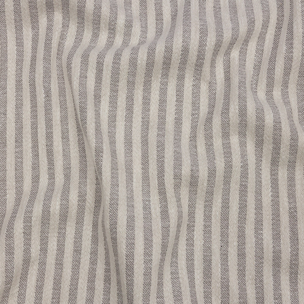 Cotton and Polyester Woven - Pebble - Raised Stripes - British Imported - Joann Fabrics